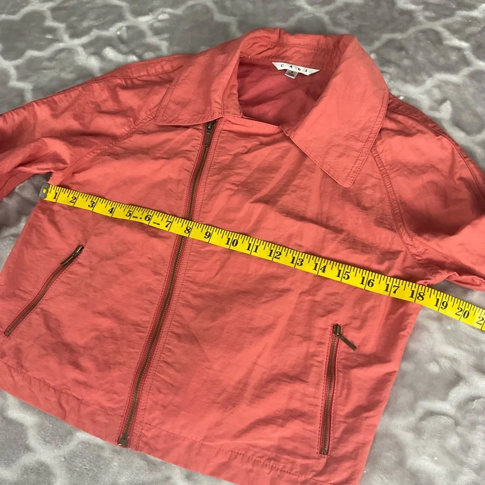 Cabi Cropped Moto Jacket Nylon - Picture 8 of 10